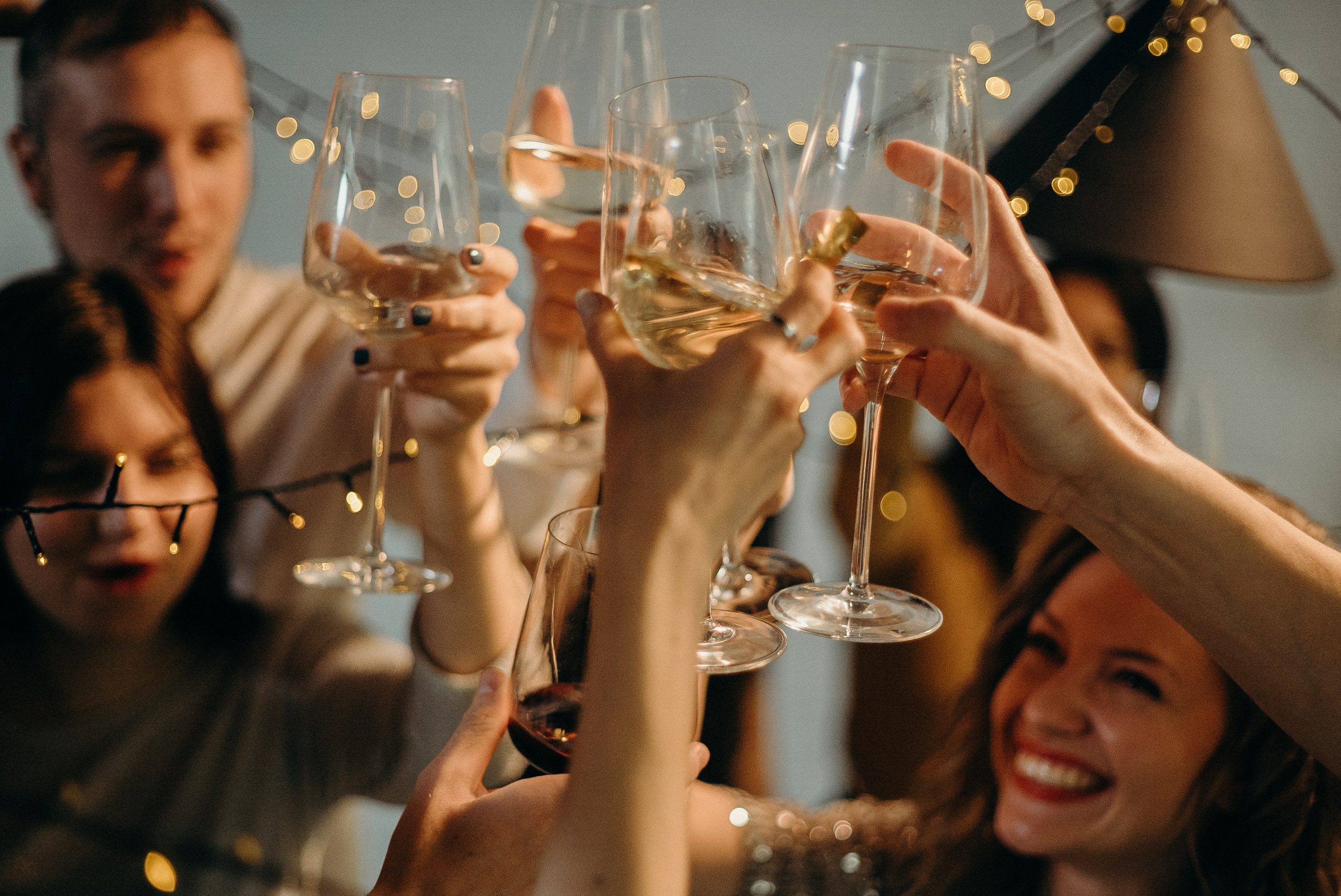 wine glass celebration